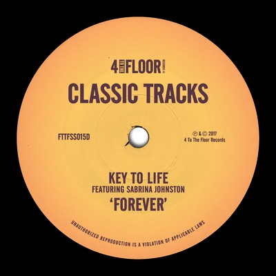 Forever (feat. Sabrina Johnston)/Key To Life