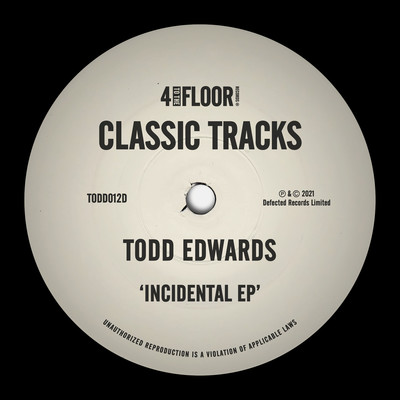 シングル/Incidental/Todd Edwards