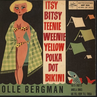Itsy Bitsy Teenie Weenie Yellow Polka Dot Bikini/Olle Bergman