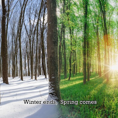Winter ends spring comes/Isaac B. Rhodes