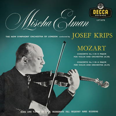 Mozart: Violin Concertos Nos. 4 & 5 (Remastered 2024)/ミッシャ・エルマン(ヴァイオリン)／ニュー・シンフォニー・オーケストラ／ヨーゼフ・クリップス