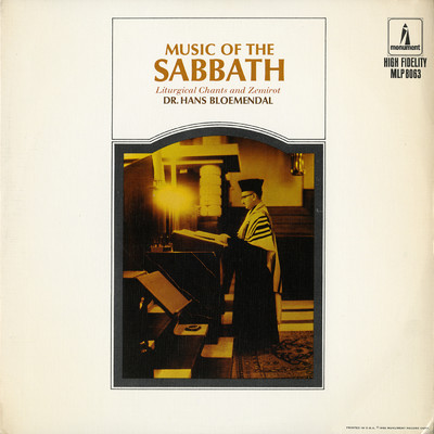 Music of the Sabbath/Dr. Hans Bloemendal