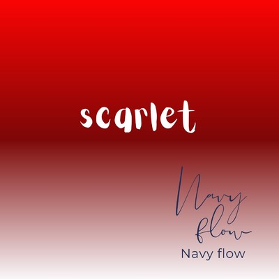 scarlet/Navy flow