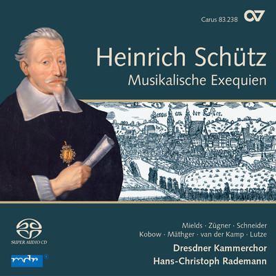 アルバム/Schutz: Musikalische Exequien und andere Trauergesange (Complete Recording Vol. 3)/ドレスデン室内合唱団／Hans-Christoph Rademann