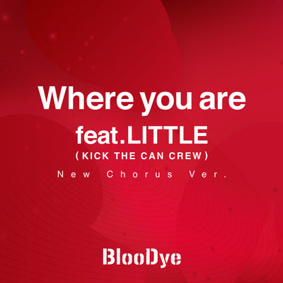 シングル/Where you are feat.LITTLE(KICK THE CAN CREW) (New Chorus Ver.)/BlooDye