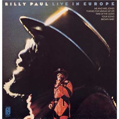アルバム/Live In Europe/Billy Paul