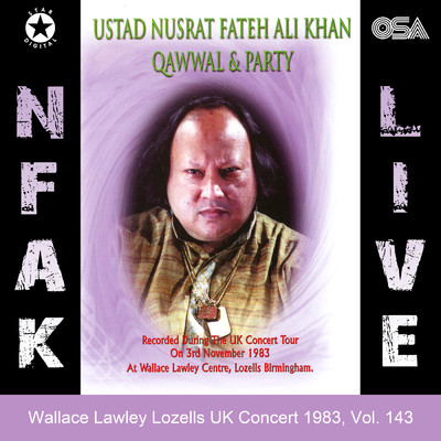 アルバム/Wallace Lawley Lozells UK Concert 1983, Vol. 143/ヌスラト・ファテー・アリー・ハーン