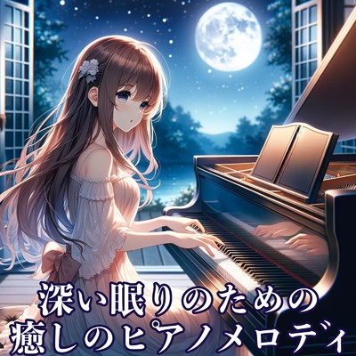 静寂の夜のピアノメロディ/癒しの睡眠音楽BGM