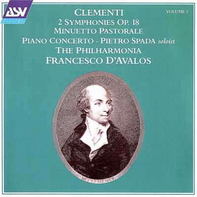 Clementi Vol. 1: 2 Symphonies Op. 18; Minuetto Pastorale; Piano Concerto/フィルハーモニア管弦楽団／Francesco D´Avalos