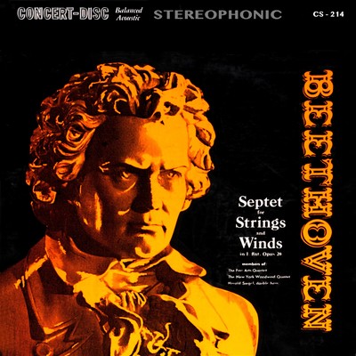 Beethoven: Septet for Strings and Winds in E-Flat Major, Op. 20 (Remastered from the Original Concert-Disc Master Tapes)/Fine Arts Quartet & New York Woodwind Quintet
