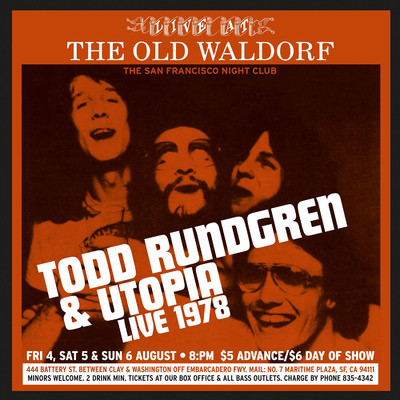 Couldn't I Just Tell You (Live)/Todd Rundgren／Utopia