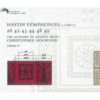 Haydn: Symphonies Vol. 6/クリストファー・ホグウッド／エンシェント室内管弦楽団