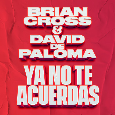 シングル/Ya No Te Acuerdas/Brian Cross／David De Paloma