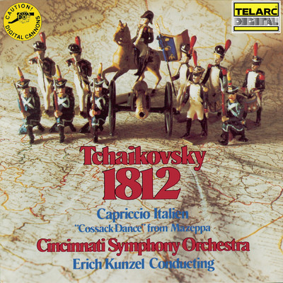 アルバム/Tchaikovsky: 1812 Overture, Op. 49, TH 49; Capriccio italien, Op. 45, TH 47 & Cossack Dance from Mazeppa, TH 7/シンシナティ交響楽団／エリック・カンゼル