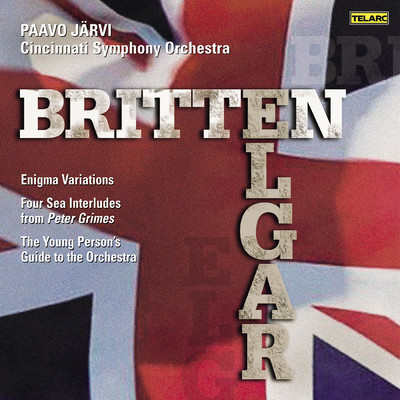 Britten: Young Person's Guide to the Orchestra & Four Sea Interludes from Peter Grimes - Elgar: Enigma Variations/パーヴォ・ヤルヴィ／シンシナティ交響楽団