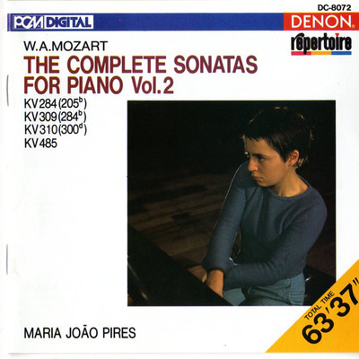 シングル/Mozart: Piano Sonata No. 6 in D Major, K. 284: III. Andante/マリア・ジョアン・ピリス