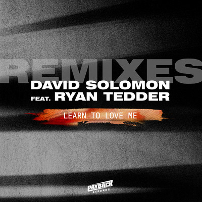 Learn To Love Me (feat. Ryan Tedder) [Benny Benassi Remix]/David Solomon