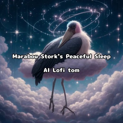 Marabou Stork's Peaceful Sleep/AI Lofi tom
