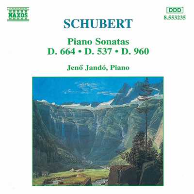 シングル/シューベルト: ピアノ・ソナタ第13番 イ長調 Op. 120, D. 664 - I. Allegro moderato/Jeno Jando