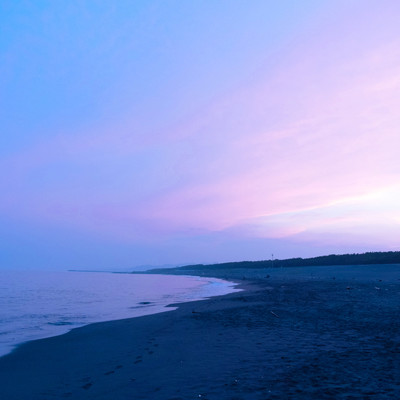 Sea Sunset/[.que]