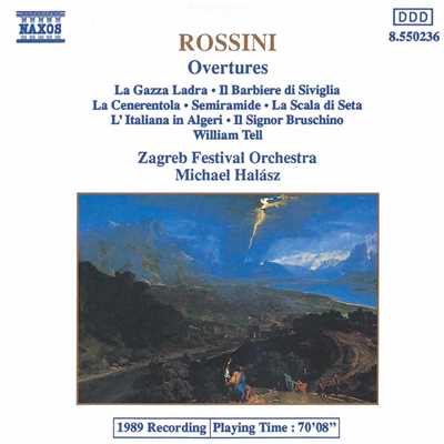 ロッシーニ: 序曲集/ミヒャエル・ハラース(指揮)／ザグレブ祝祭管弦楽団