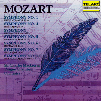 Mozart: Symphonies Nos. 1, 4, K. 19a, 5-7 & 55/サー・チャールズ・マッケラス／プラハ室内管弦楽団