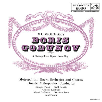 シングル/Boris Godunov (Abridged): Act IV, Scene 2: ”It is not time yet” (2022 Remastered Version)/Dimitri Mitropoulos