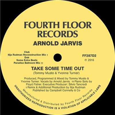 シングル/Take Some Time Out (Paradise Ballroom Mix)/Arnold Jarvis