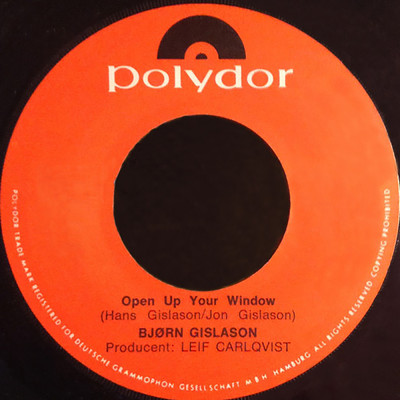Open Up Your Window/Bjorn Gislason