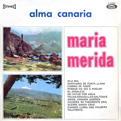 アルバム/Alma Canaria/Maria Merida