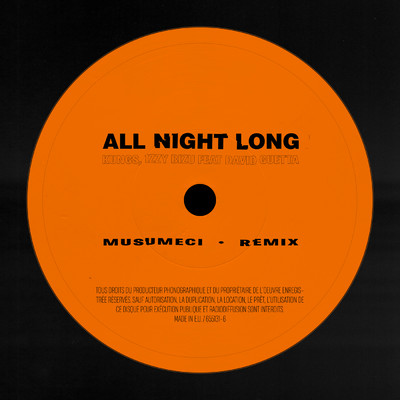 All Night Long (featuring David Guetta／Musumeci Remix Radio Edit)/クングス／Izzy Bizu