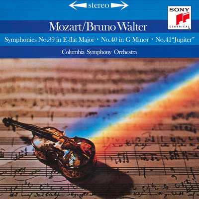 Mozart: Symphonies No. 39 & No. 40 & No. 41 ”Jupiter”/Bruno Walter