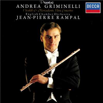 Vivaldi: Flute Concertos Op.10 Nos. 1-3 ／ Mercadante: Flute Concertos in D major and E minor/アンドレア・グリミネッリ／イギリス室内管弦楽団／ジャン・ピエール・ランパル