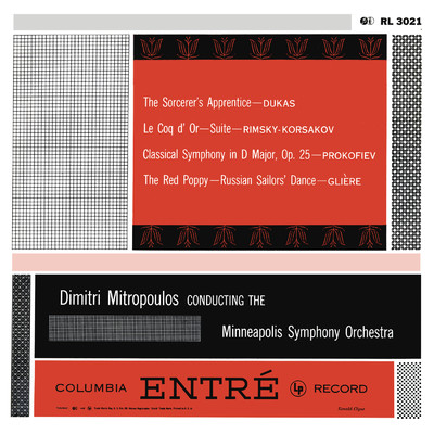 Dukas: L'Apprenti sorcier - Rimsky-Korsakov: Le Coq d'or Suite - Prokofiev: Symphony No. 1 (2022 Remastered Version)/Dimitri Mitropoulos