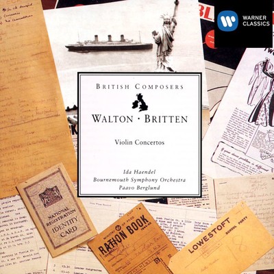 アルバム/Britten／Walton - Violin Concertos/Ida Haendel／Bournemouth Symphony Orchestra／Paavo Berglund