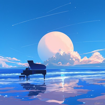 Sleep BGM played by the sound of waves and piano A soothing blue melodic harmony that helps you sleep deeply Relaxation and a comfortable sleep reset your daily fatigue deep sleep/SLEEPY NUTS