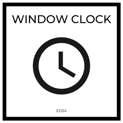 シングル/Window Clock/ED24