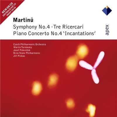 Martinu : Symphony No.4, Piano Concerto No.4 & 3 Ricercari/Martin Turnovsky & Czech Philharmonic Orchestra