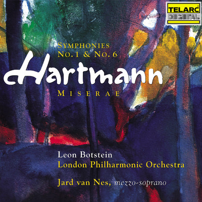 Hartmann: Symphonies Nos. 1 & 6/レオン・ボトスタイン／ロンドン・フィルハーモニー管弦楽団／ヤルト・ファン・ネス