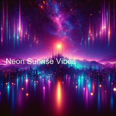 Neon Sunrise Vibes/RiStew ElectricBlue
