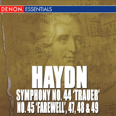 アルバム/Haydn: Symphony Nos. 44 ”Trauer”, 45 ”Farewell”, 47, 48 & 49/Anton Nanut／RSO Ljubljana