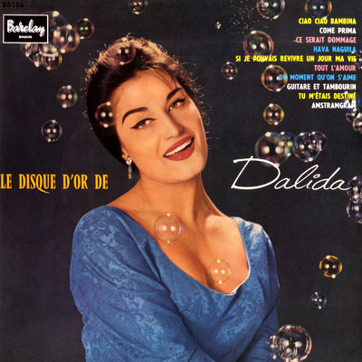 Le disque d'or de Dalida/ダリダ