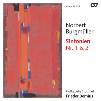 Burgmuller: Symphonies Nos. 1 & 2/Hofkapelle Stuttgart／フリーダー・ベルニウス