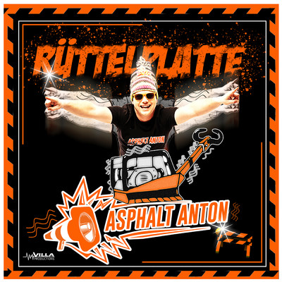Ruttelplatte/Asphalt Anton