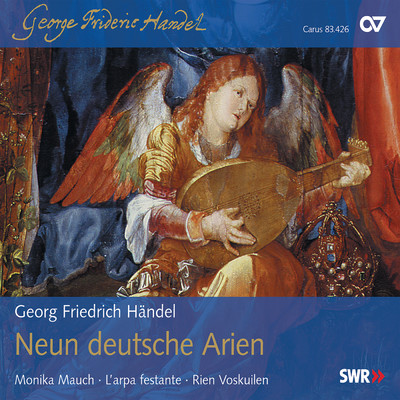 Handel: 9 German Arias, HWV 202-210/モニカ・モーチ／L'arpa Festante／Rien Voskuilen