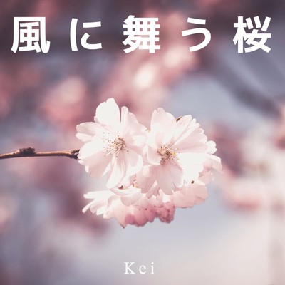 風に舞う桜/Kei