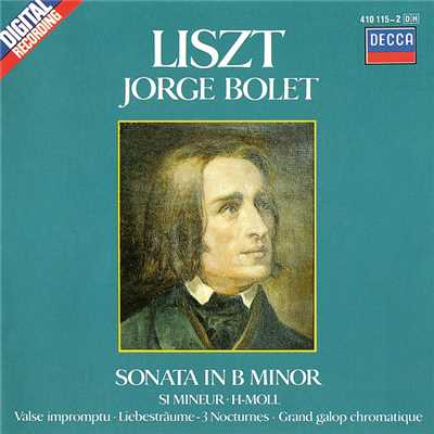 Liszt: 愛の夢 - 第3番 変イ長調 S.541/ホルヘ・ボレット