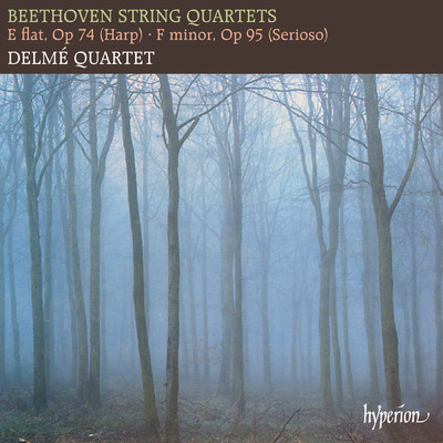 アルバム/Beethoven: String Quartets Op. 74 ”Harp” & 95 ”Serioso”/Delme Quartet