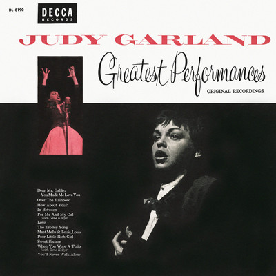 アルバム/Greatest Performances Original Recordings/Judy Garland