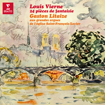 24 Pieces de fantaisie, Suite No. 4, Op. 55: No. 3, Cathedrales/Gaston Litaize
